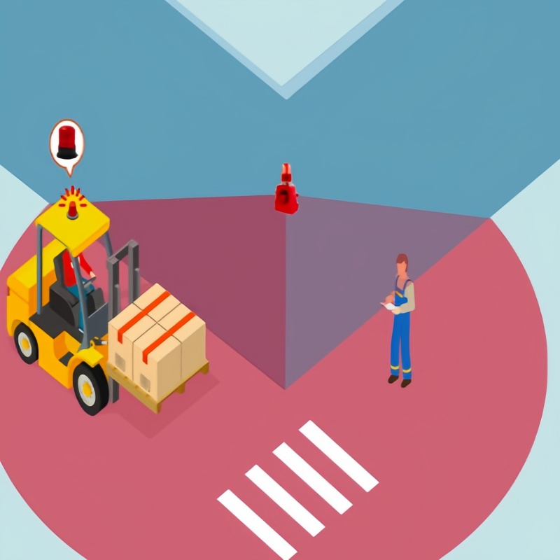 APP Controlled GPS Forklift Anti Collision System for Efficient Warehouse Operations