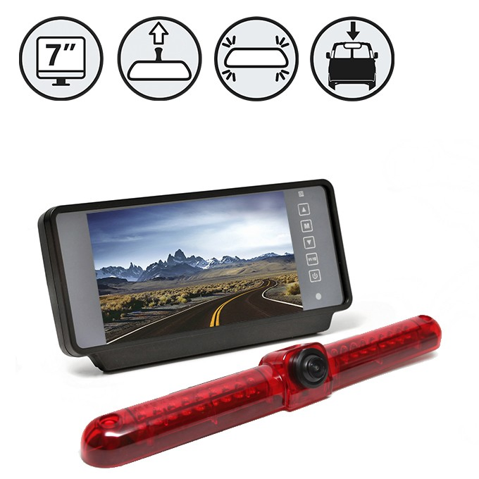 Backup Camera System with Brake Light Camera