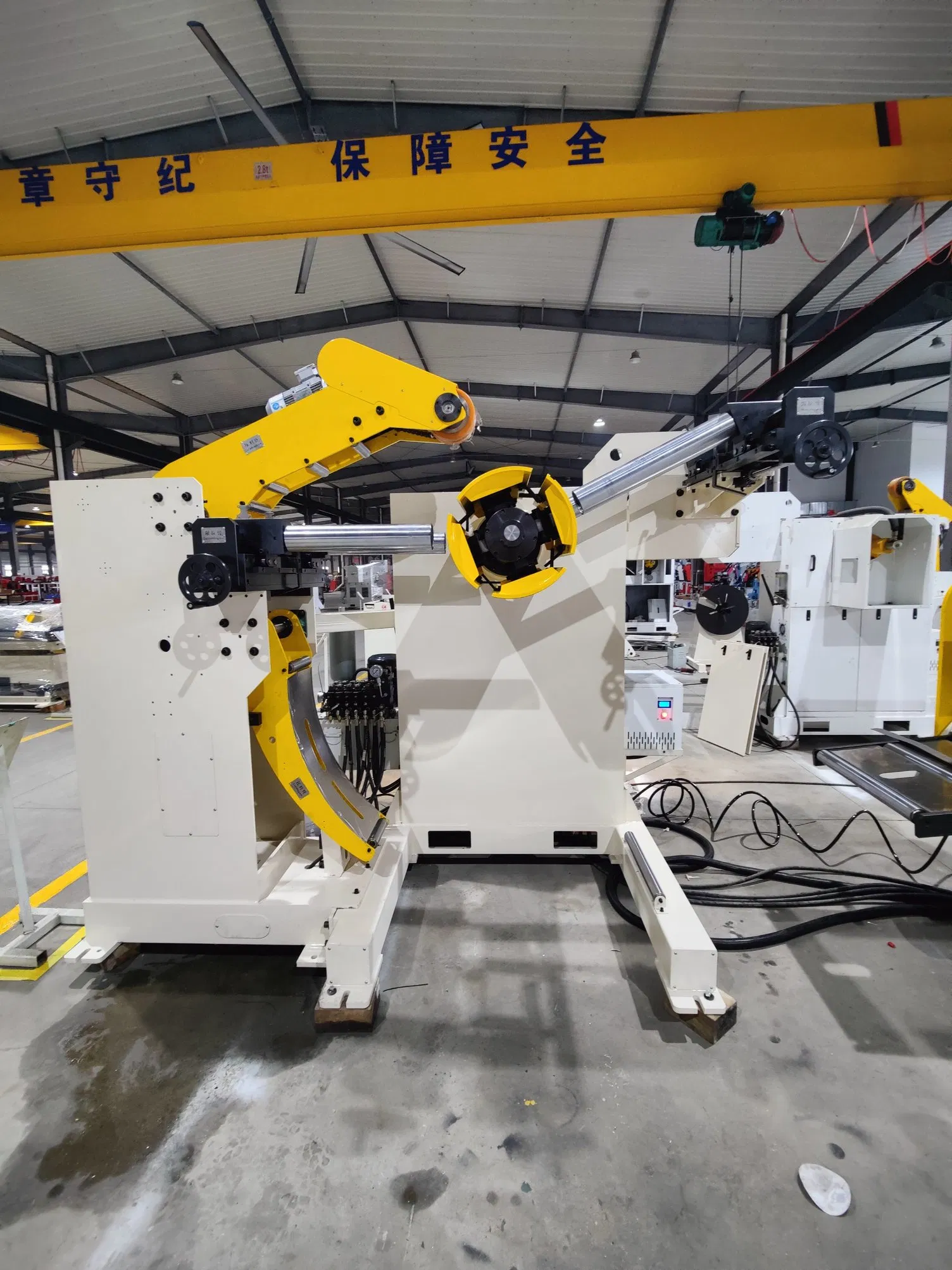 Precision Coil Decoiling Straightening and Feeding System for Punch