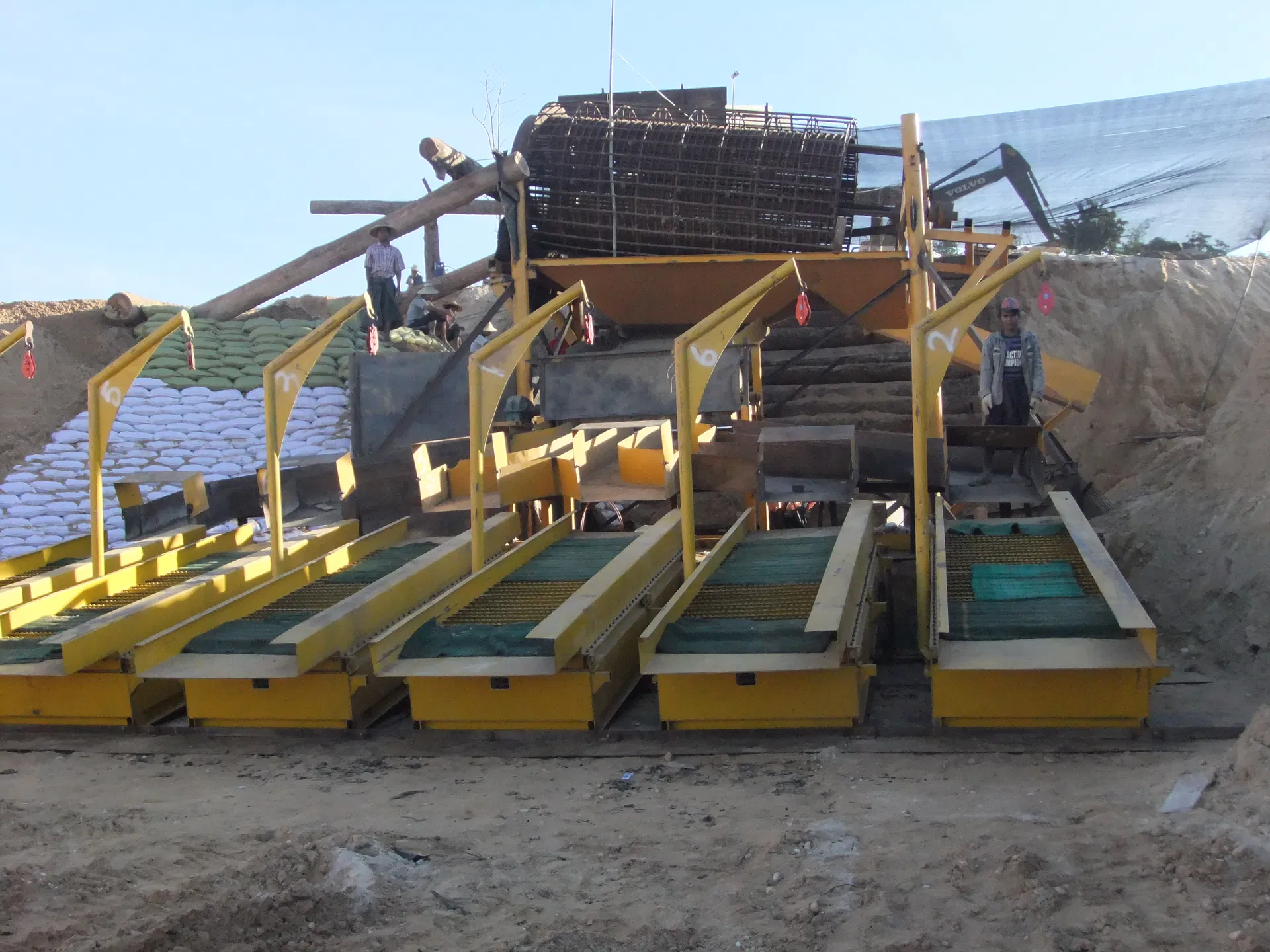 Mobile Gold Separation Plant