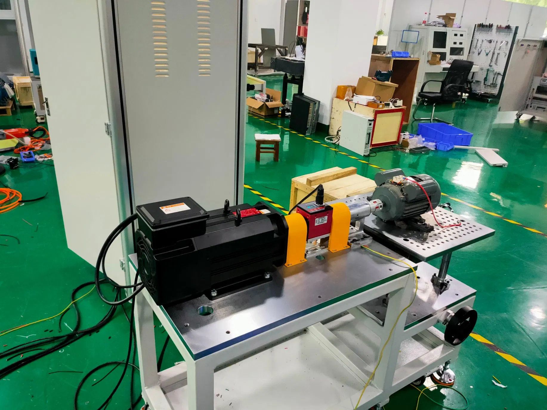 Motor Dynamometer Testing System Water Cooled Brake Data Acquisition Software Included