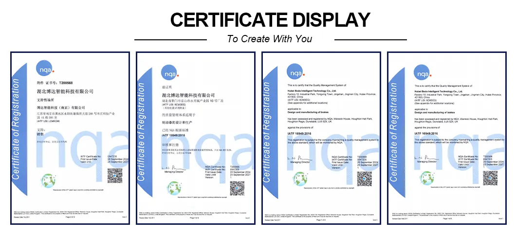Product Certifications