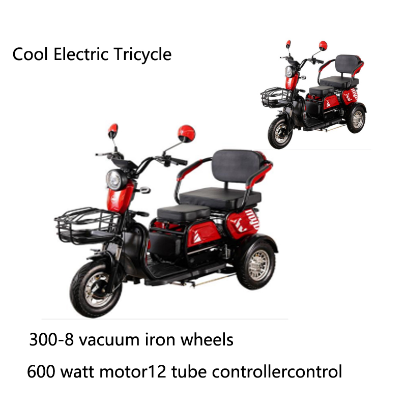 Wholesale Xuanku Electric Tricycle Electric Car Tuk Tuk for Sale Good Quality Advanced Control System