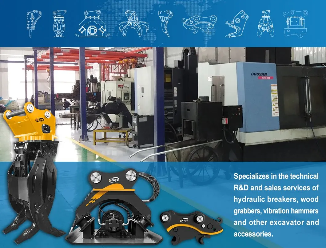 Excavator Log Grapple