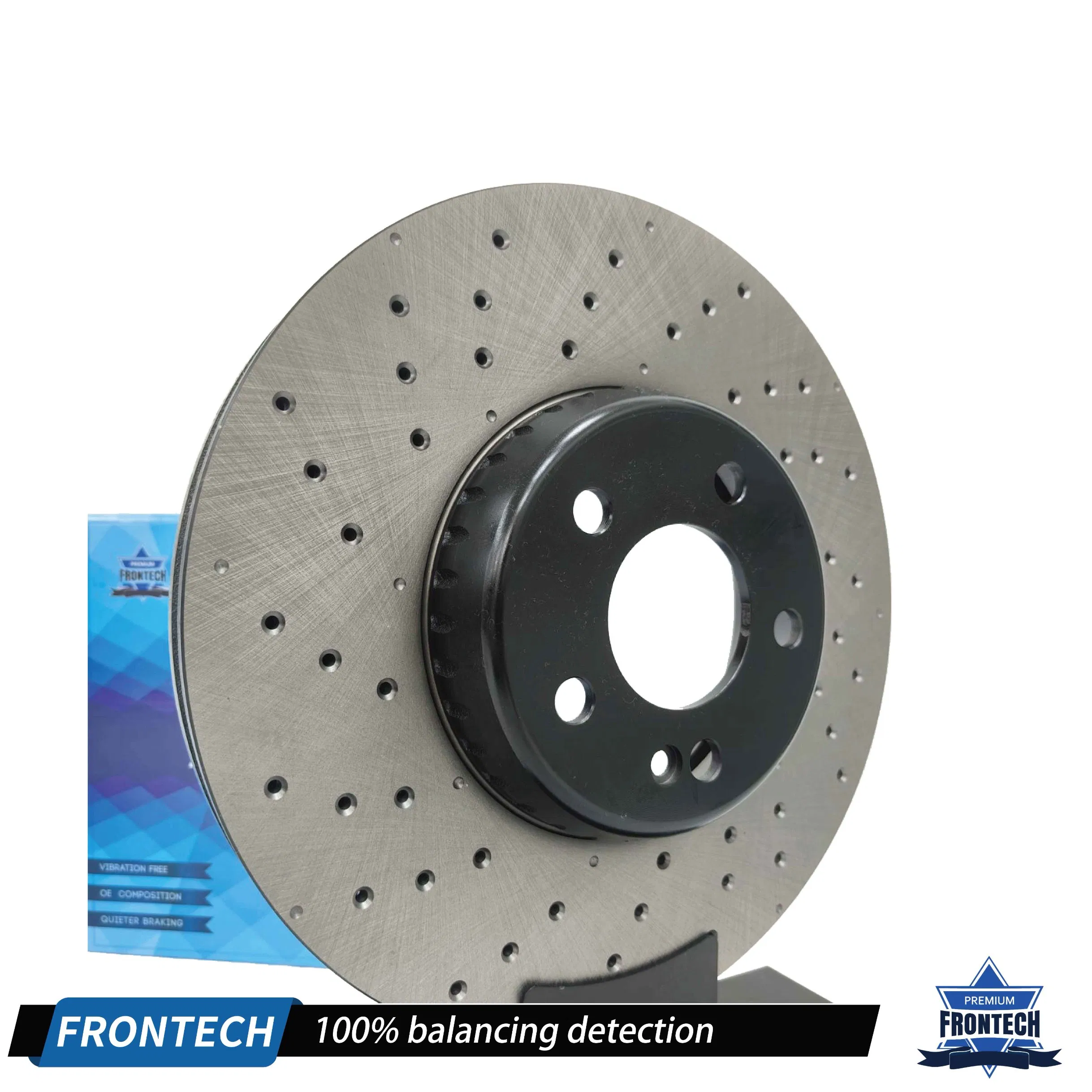 Auto Parts Car Accessories Front Best Brake Discs Systems for 2009 Audi/S6/C6 385mm Brake Rotors Fishhook