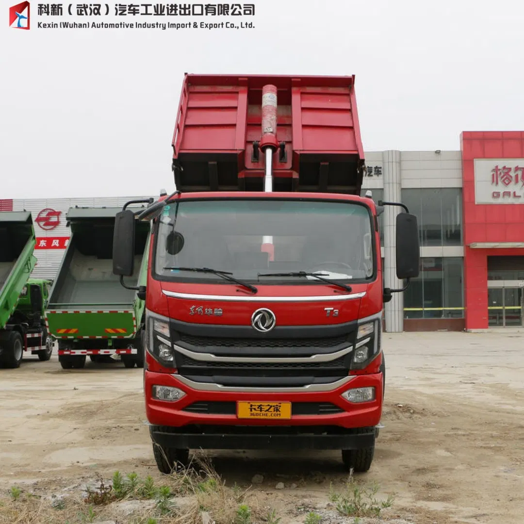 High-Performance 180 HP Dongfeng Huashen T3 4X2 Dump Truck – Reliable Solution for Heavy-Duty Transport