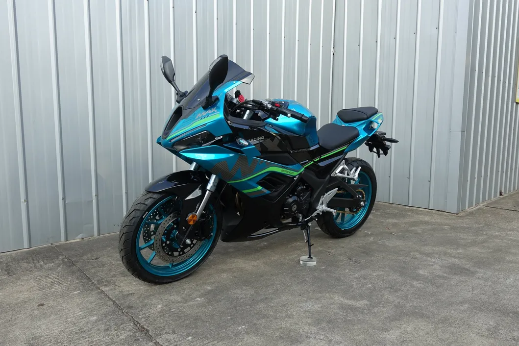 High Speed Racing Motorcycle Details