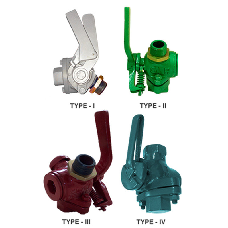 Railway Wagon Air Brake System Angle Cock with Uic Standard From China