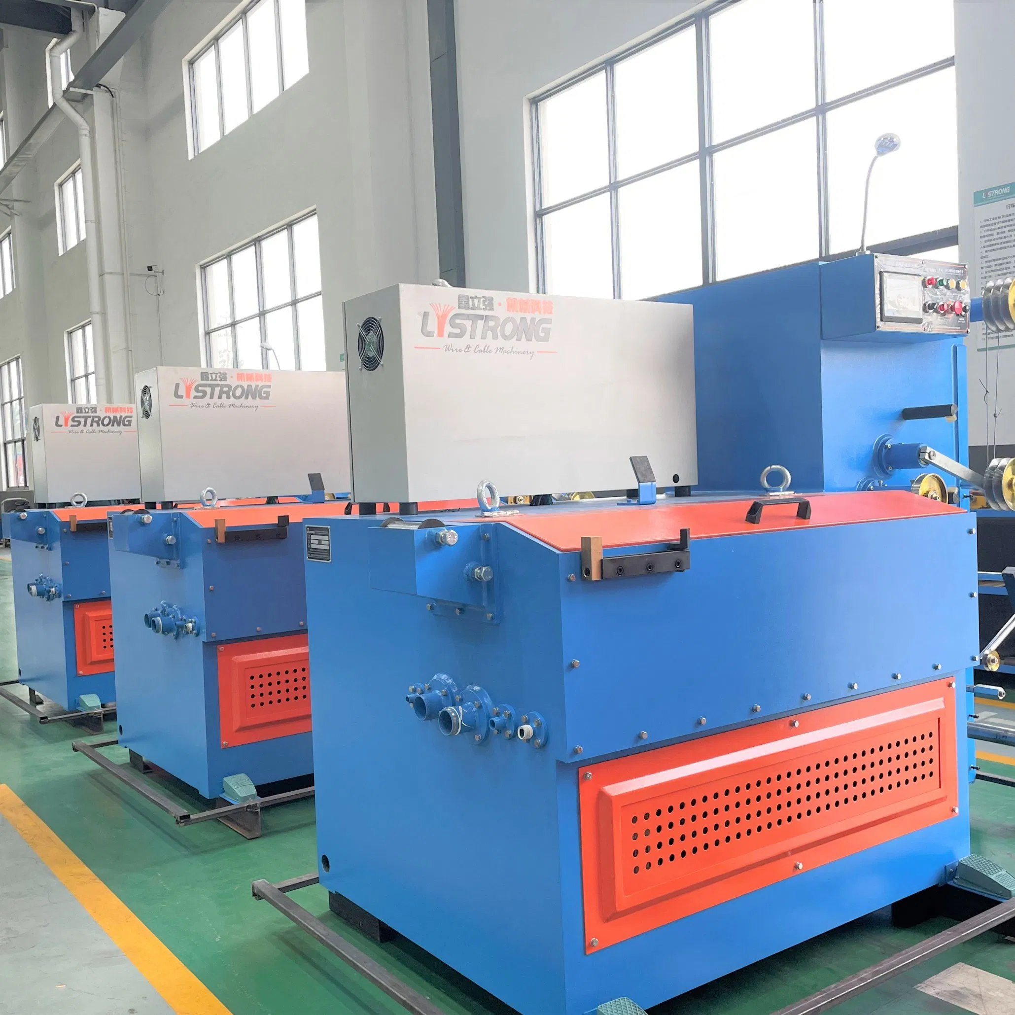 Listrong 0.5-0.8mm Electric Wire Copper Wire Cable Straight Drawing Machine System