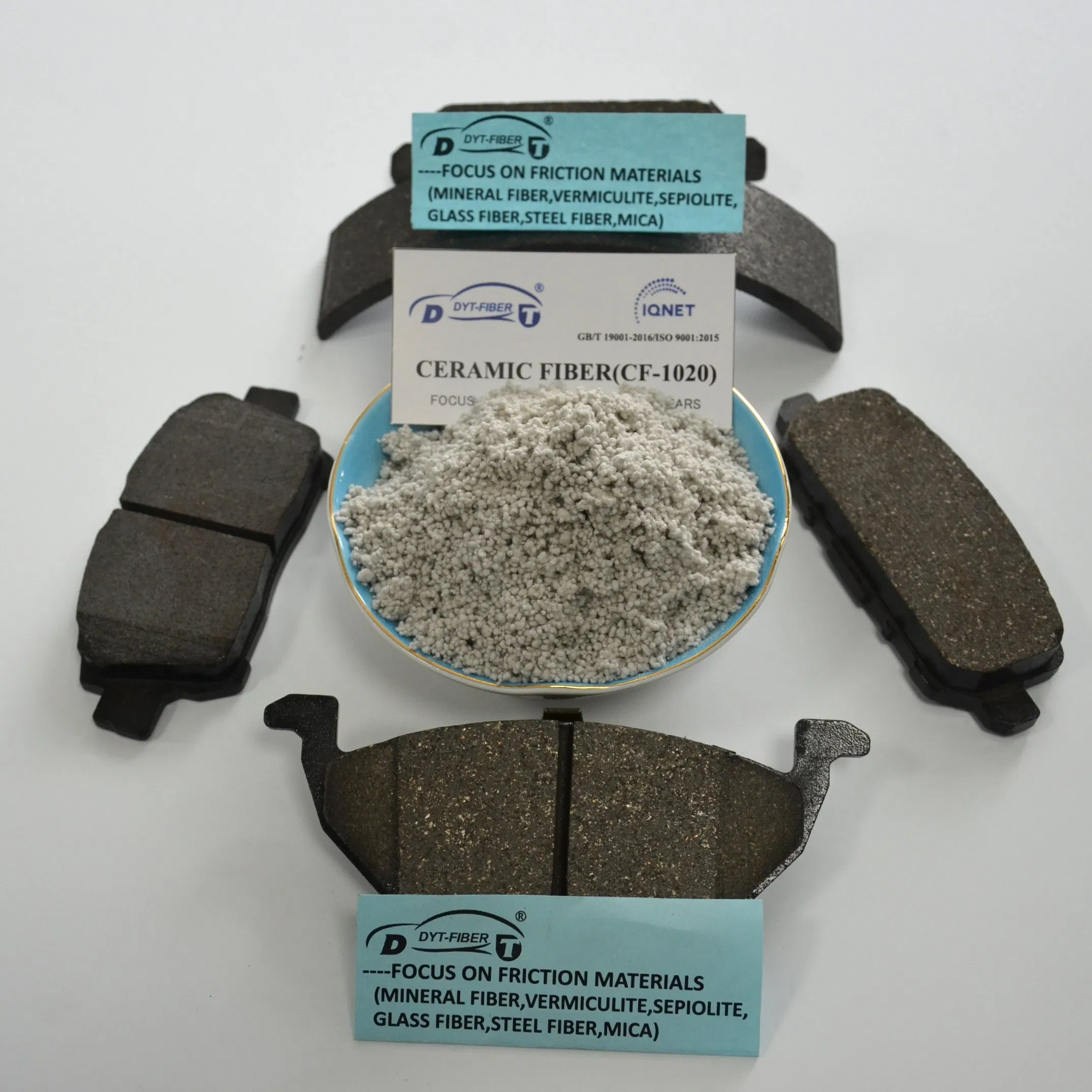 Friction Materials of Ceramic Fiber CF-1010 for Manufacturing Brake Lining