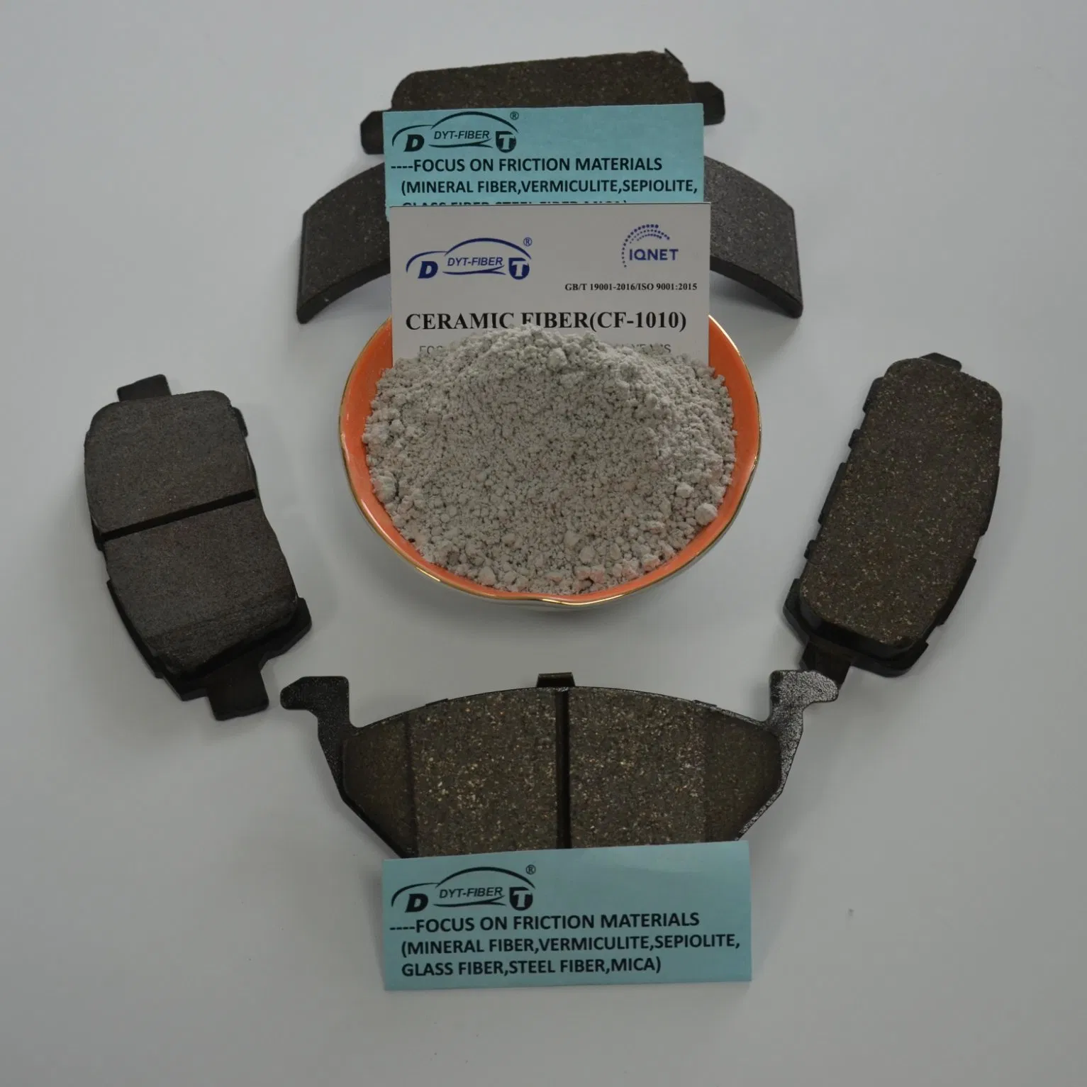 Friction Materials of Ceramic Fiber CF-1010 for Manufacturing Brake Lining