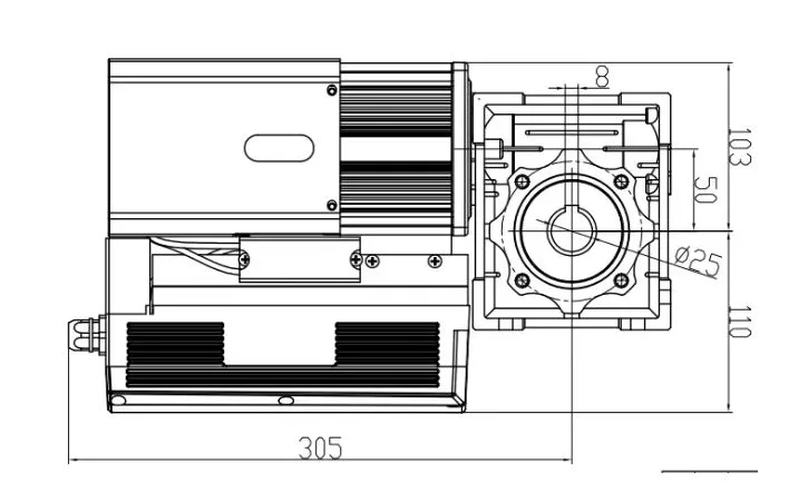 Servo Motor Detail 1