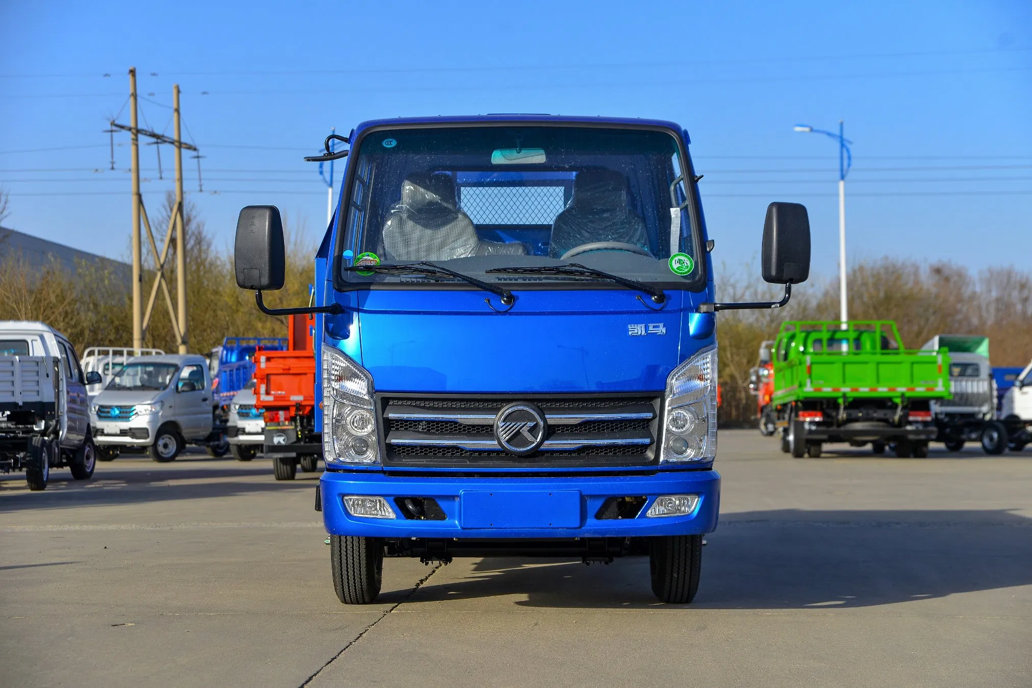 Kama Gk36e Dump Truck: D19tcie1 Engine, 6.00r15 Tires, 24V Electrical System