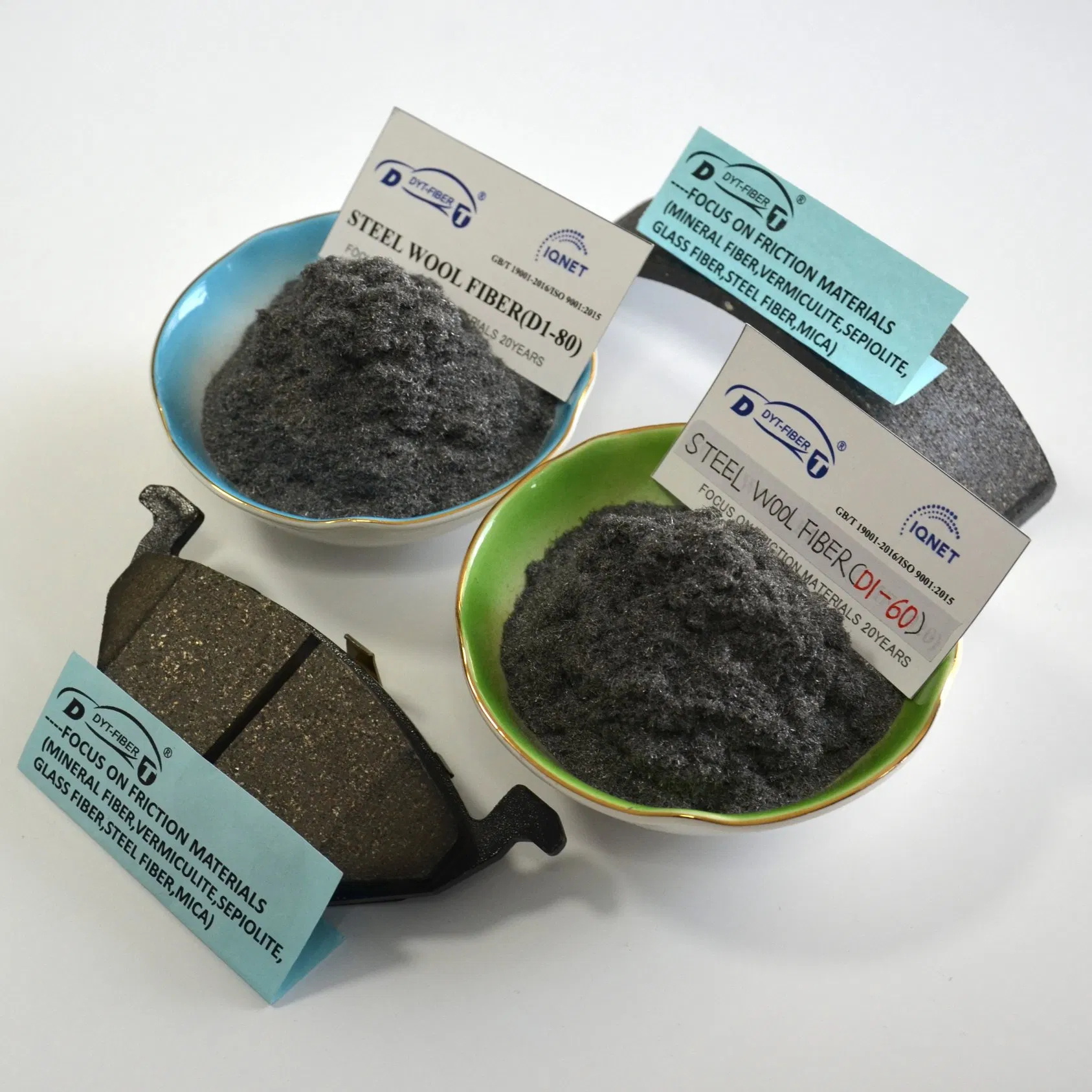 Focus on Friction Materials of Steel Wool Fiber D1-60 for Manufacturing Brake Pads