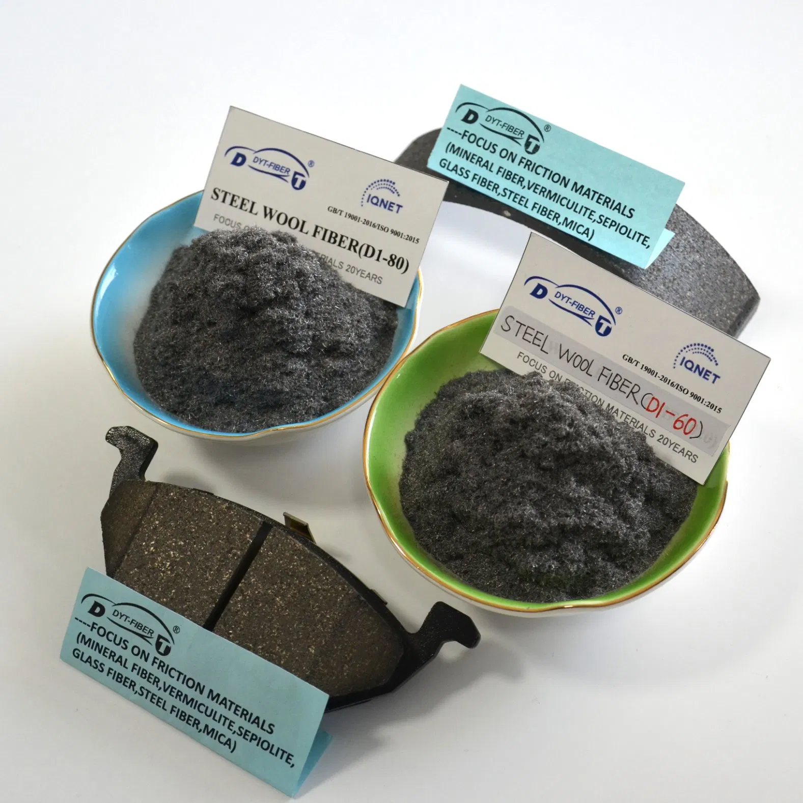 Professional Production Friction Materials of Steel Wool Fiber D1-60 for Manufacturing Brake Pads
