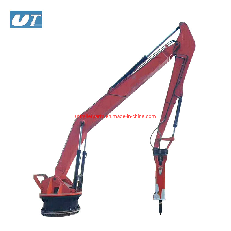 Hydraulic Brake Boom Pedestal Breaker Boom System