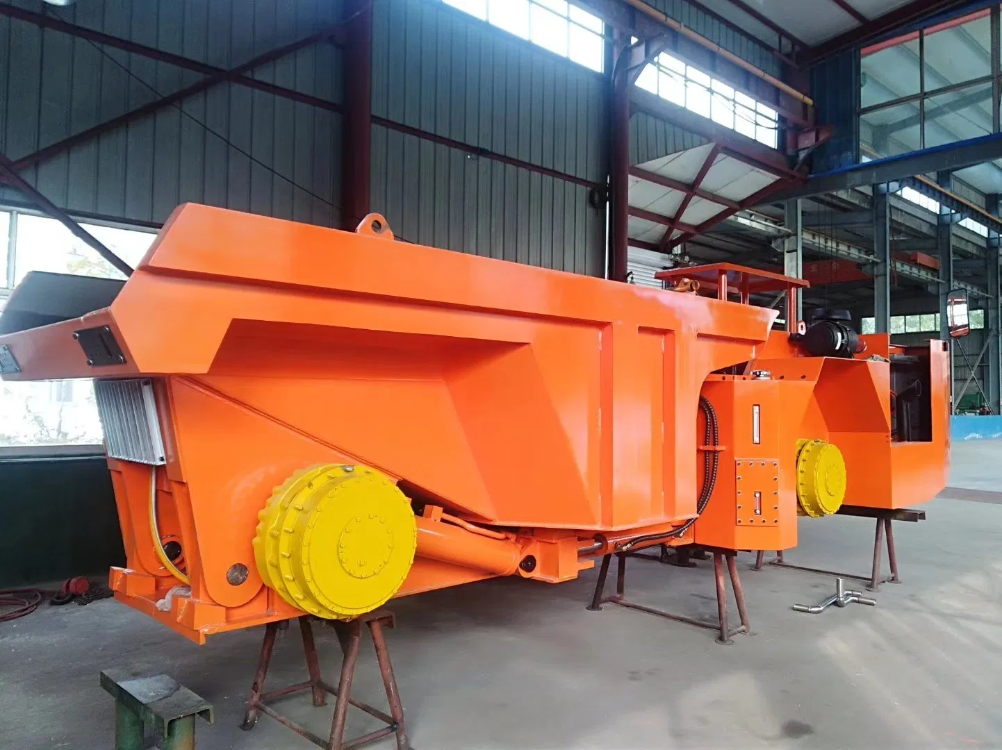 High-Performance Fops Cockpit Brake System for Underground Vehicles