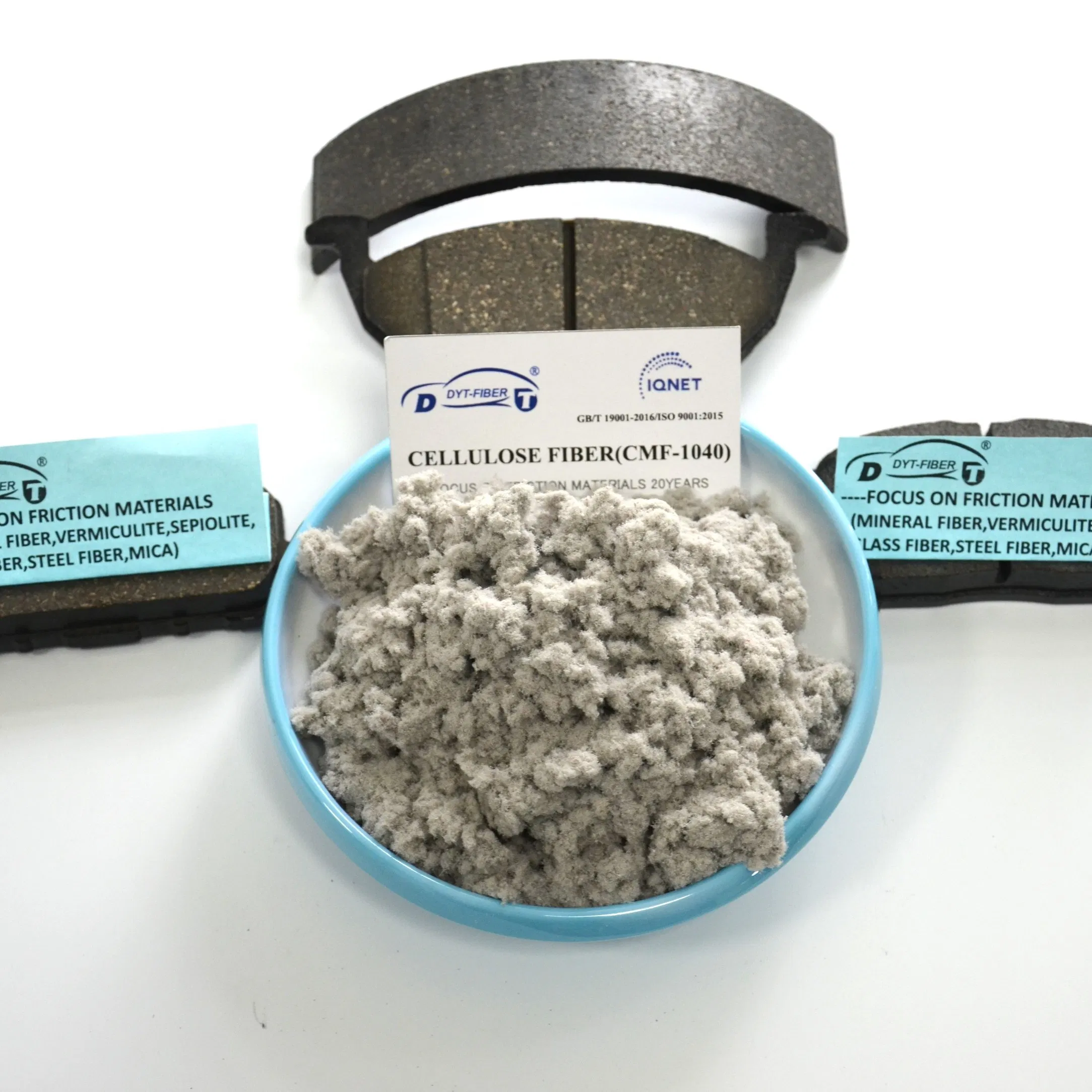 Professional Production Friction Materials of Cellulose Fiber for Manufacturing Brake Pads