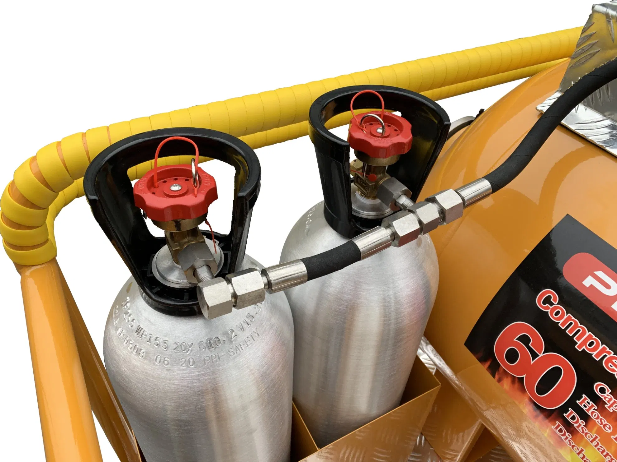 FM200 Fe-36 Novec1230 Compressed Air Fire Safety Solution