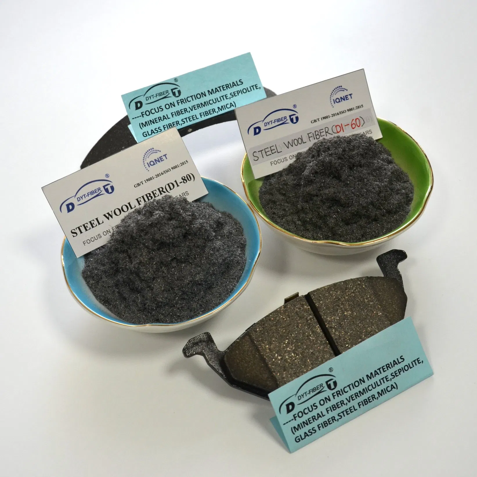Friction Materials of Steel Wool Fiber D1-80 D1-60 for Manufacturing Brake Pads