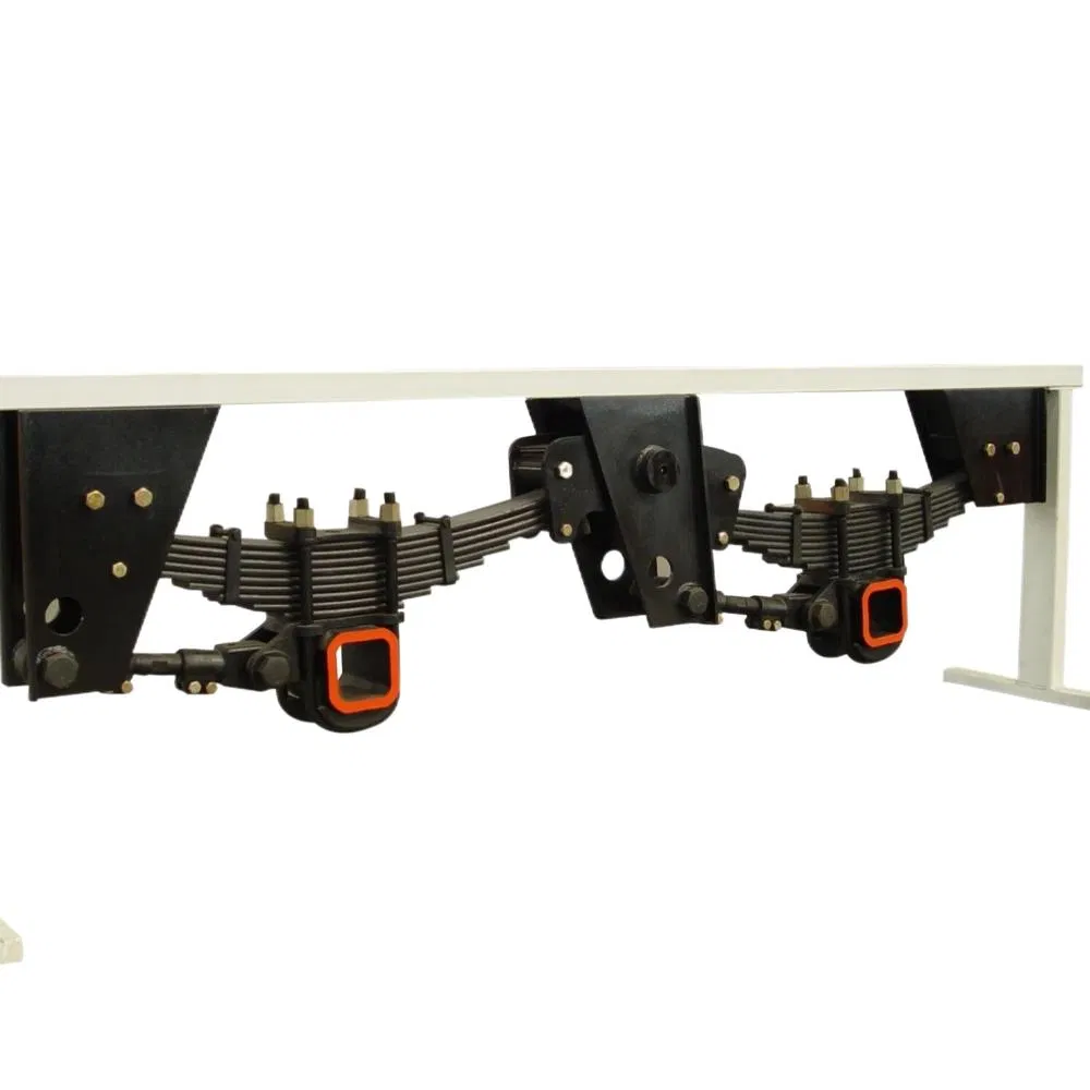 Semi Trailer Parts Spare Parts Double Axle Triple Axle German Type Mechanical Suspension System 16 Tons 18 Tons