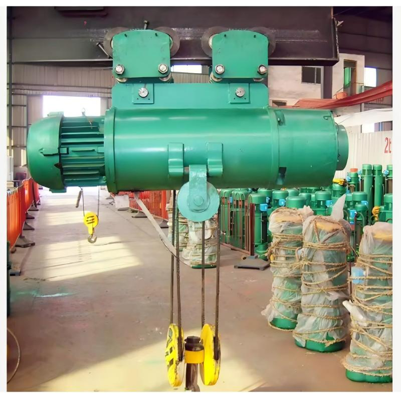 High Speed Low Headroom Electric Chain Hoist System with Remote Control