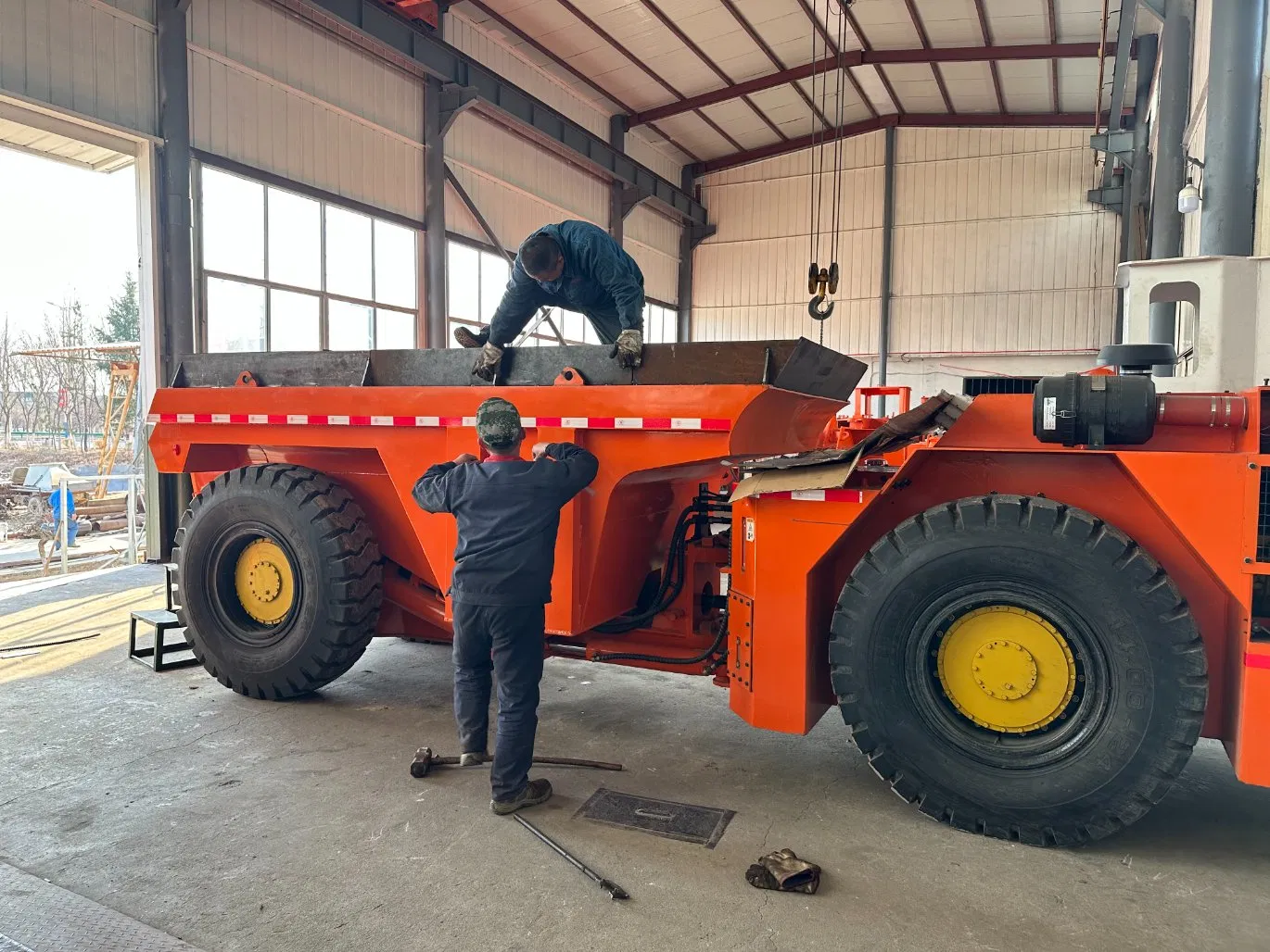 High-Performance Fops Cockpit Brake System for Underground Vehicles