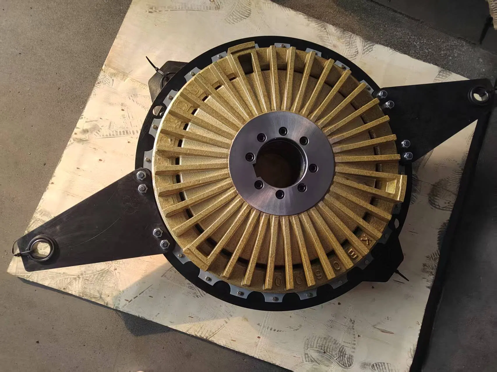 High-Performance Pneumatic Brake System for Deep Drawing Presses