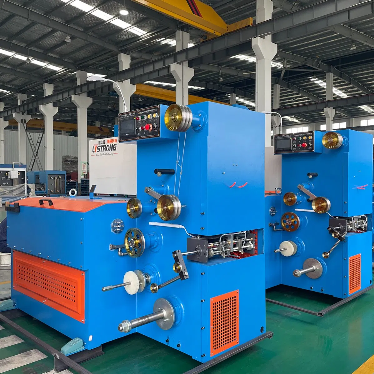 Listrong 0.5-0.8mm Electric Wire Copper Wire Cable Straight Drawing Machine System