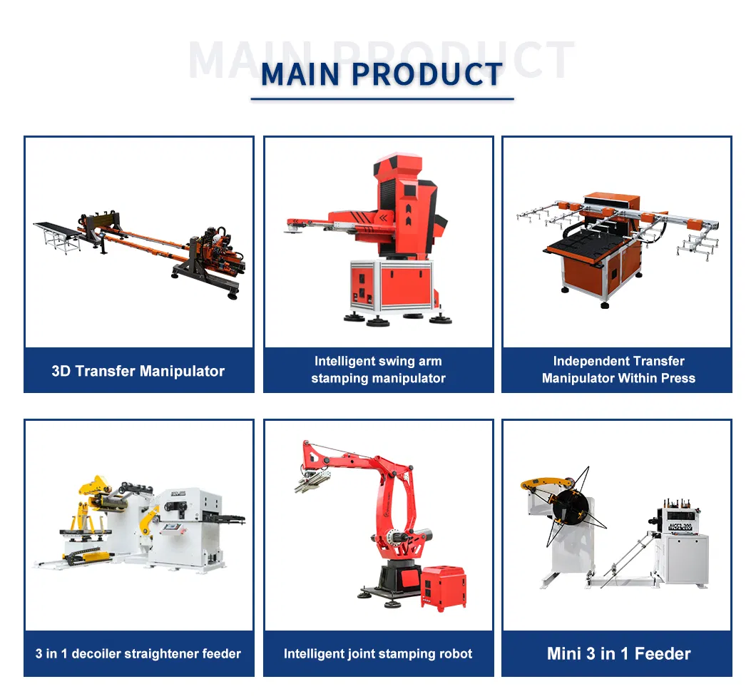 Decoiling Straightening and Feeding System