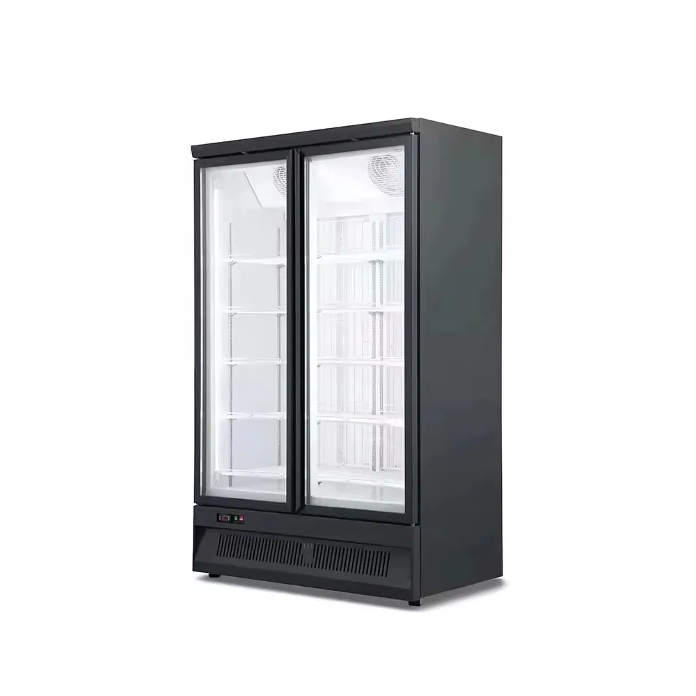 Commercial Beverage Display Refrigerator Air Cooling System for Retail