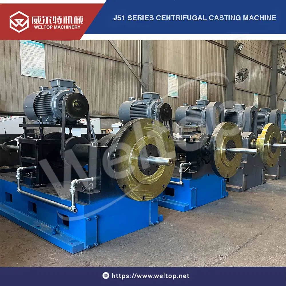 J518 Heavy-Duty Centrifugal Casting System for Steel Mill Rolls, Crusher Liners &amp; Wear Plates