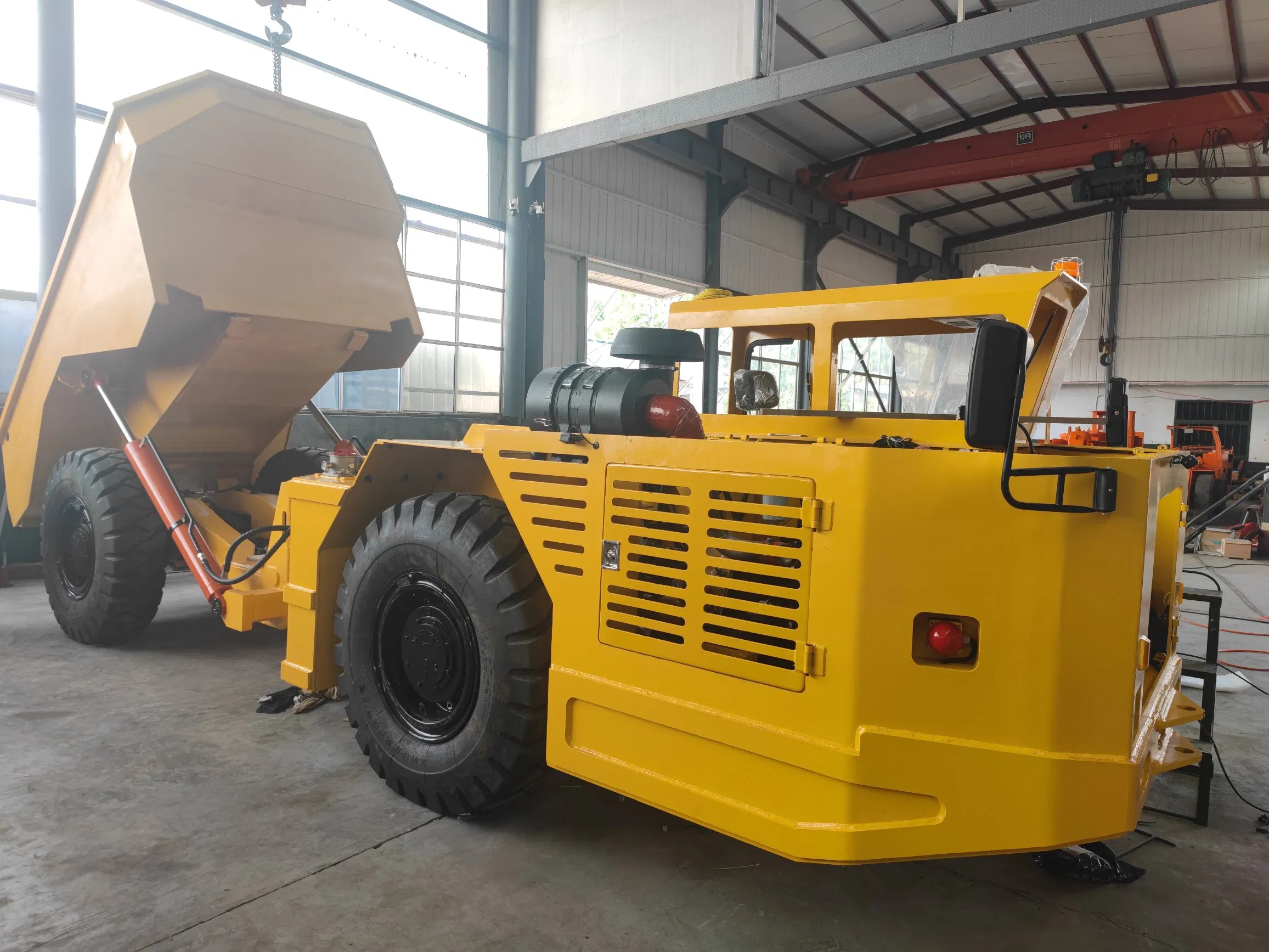 High-Performance Fops Cockpit Brake System for Underground Vehicles