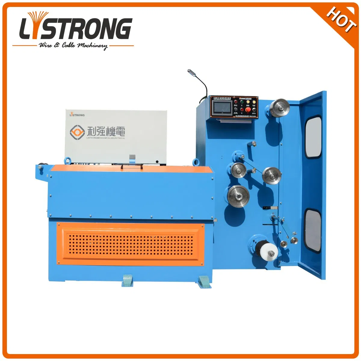 Listrong 0.5-0.8mm Electric Wire Copper Wire Cable Straight Drawing Machine System