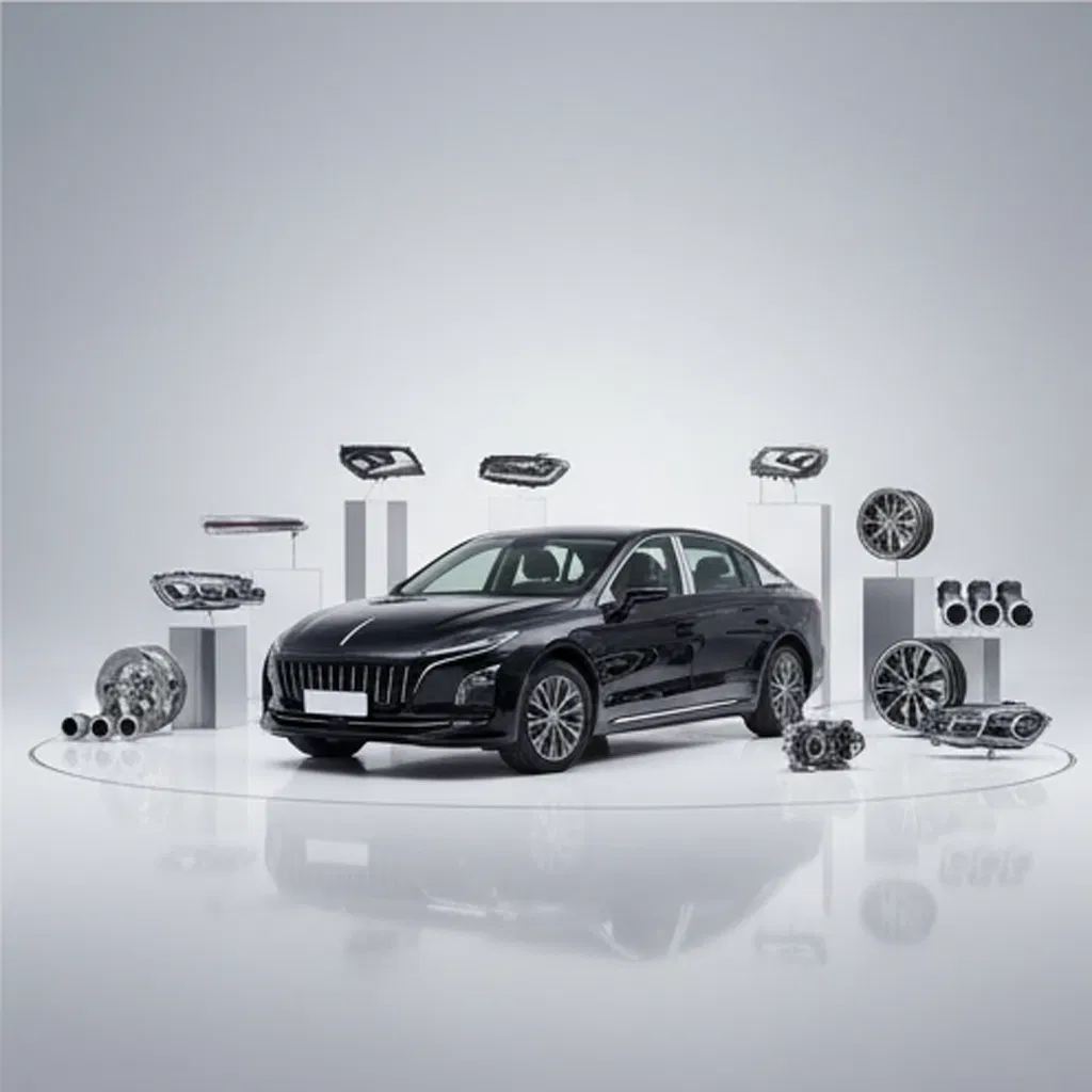 Hongqi H5 H9 HS5 HS7 Car Exterior &amp; Chassis Parts OEM Aftermarket Body Kit Grille Radiator Bumper Suspension Shock Absorber Engine Components