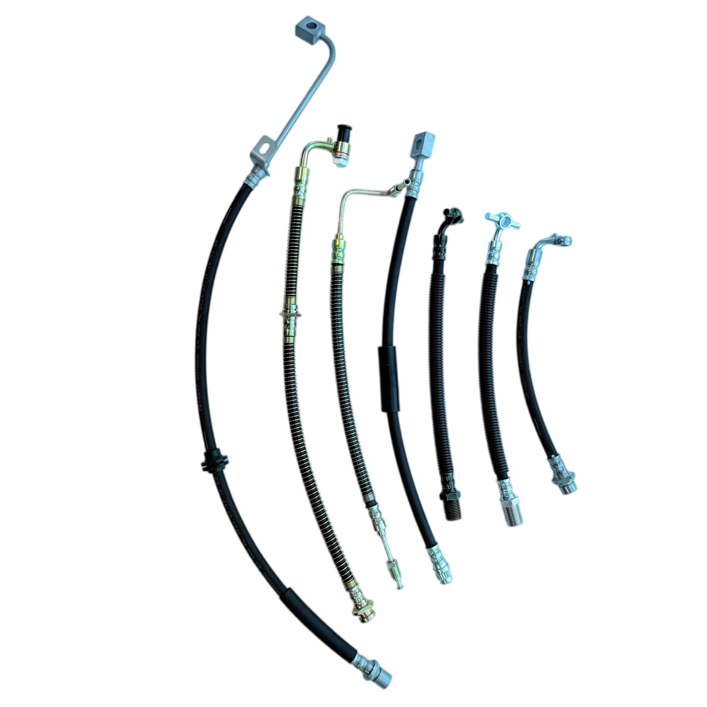 Chinese Factory Customized ODM SAE J1401 DOT Fmvss 106 Automotive Chassis Hydraulic 1/8 Diameter Standard EPDM Rubber Brake Hose Automotive Braking System