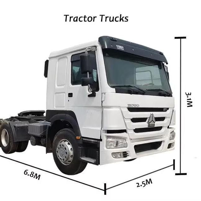 6X4 Tractor Truck Heavy Duty Suspension System for Cargo Transport