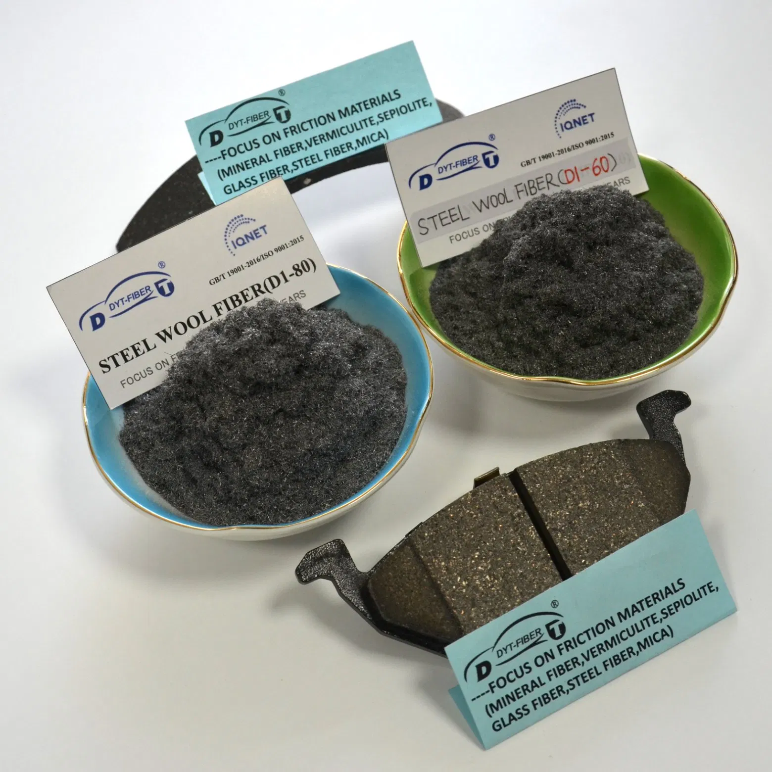 Friction Materials of Steel Wool Fiber D1-80 for Manufacturing Brake Pads and Brake Lining