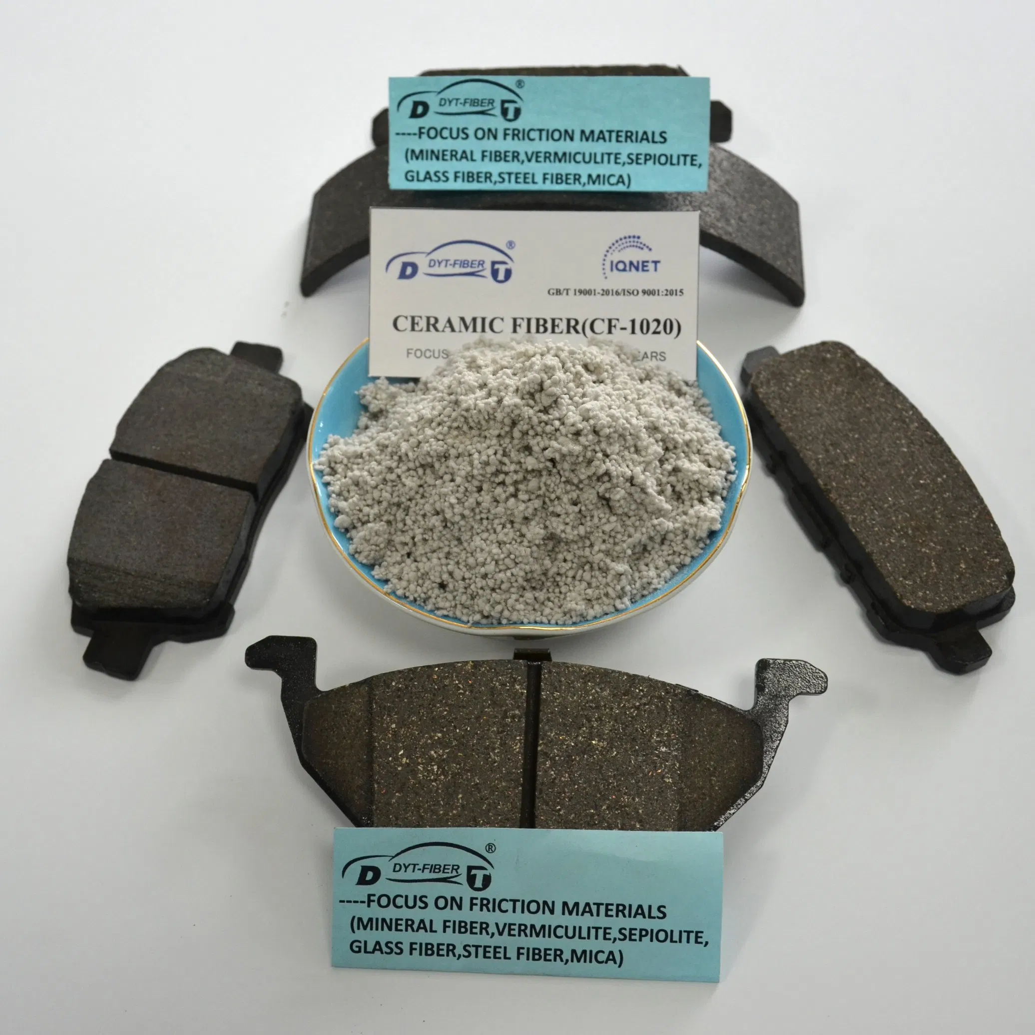 Friction Materials of Ceramic Fiber CF-1010 for Manufacturing Brake Lining