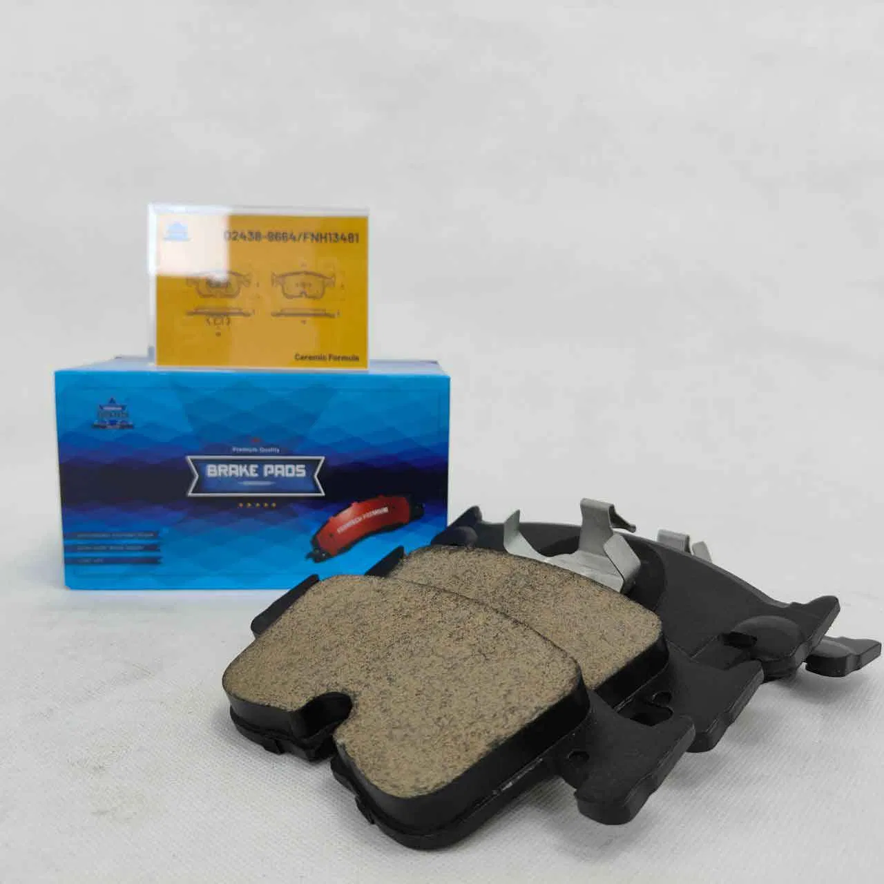Frontech D2128 OEM Quality Ceramic Brake Pads Original Manufacturer's Systems for Cars