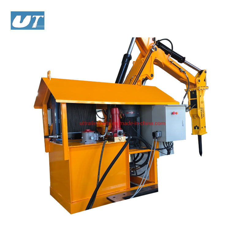 Hydraulic Brake Boom Pedestal Breaker Boom System