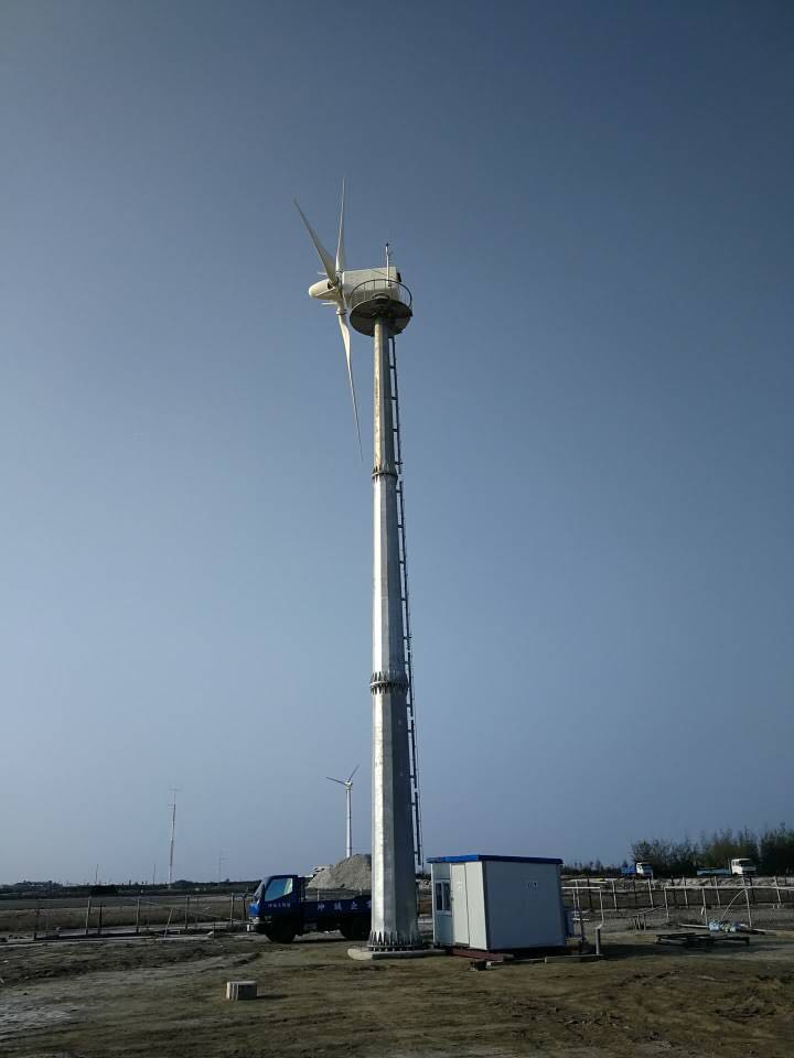 Pitch Control Horizontal Axis Wind Turbine System Solution High-Output