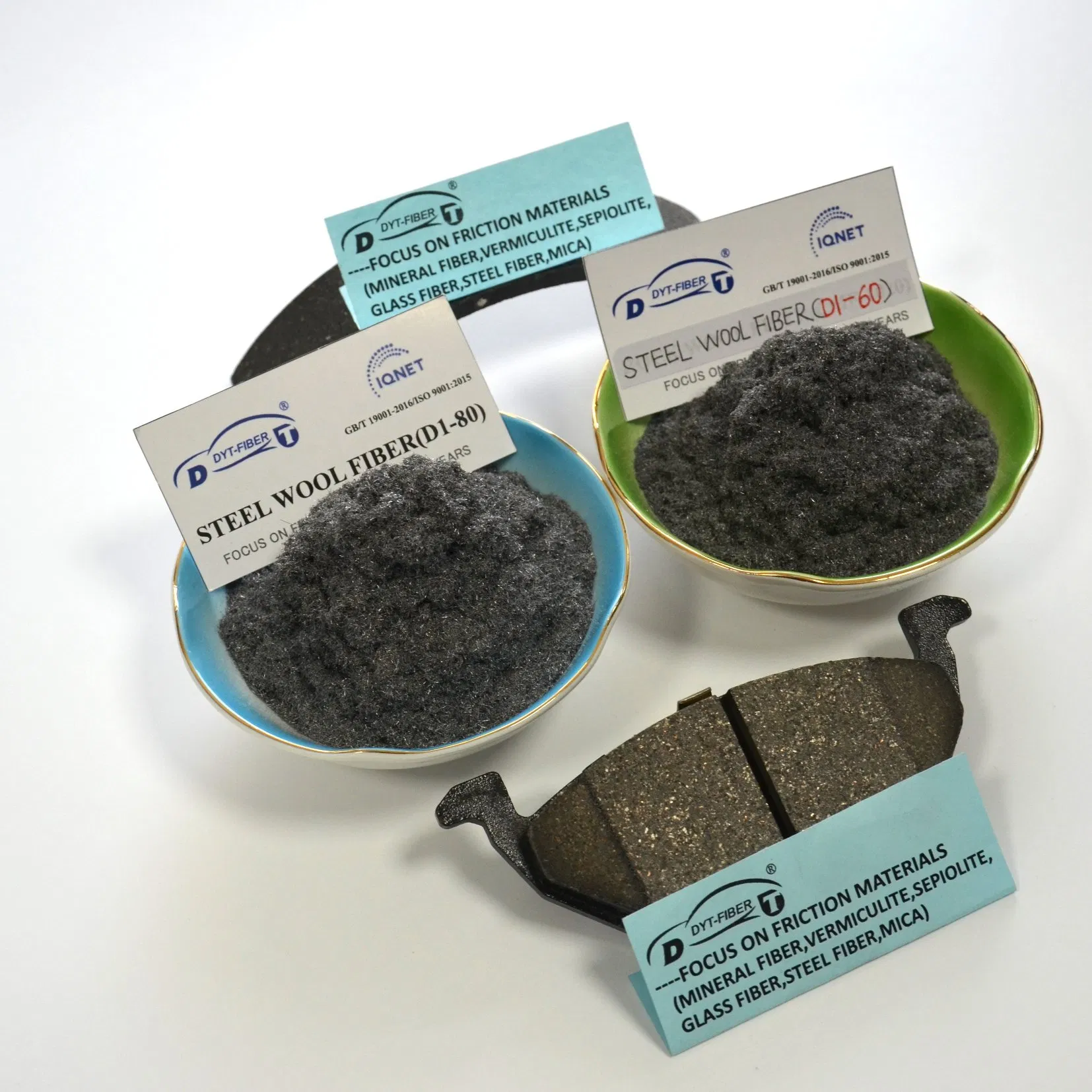 Professional Production Friction Materials of Steel Wool Fiber D1-60 for Manufacturing Brake Pads