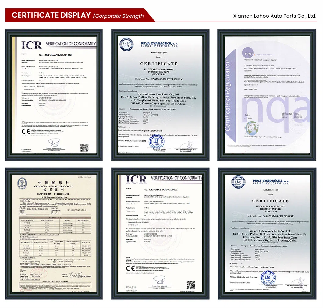 Certification Documents