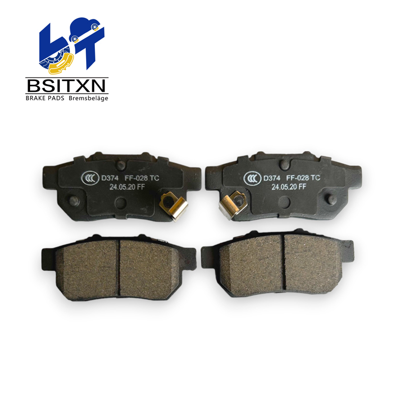 5860095750 An371K Car Parts Disc Auto Rear Brake Pad Ceramic Semimetallic Material for Honda Crx Si