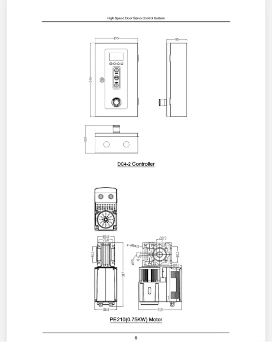 Servo Motor Structure