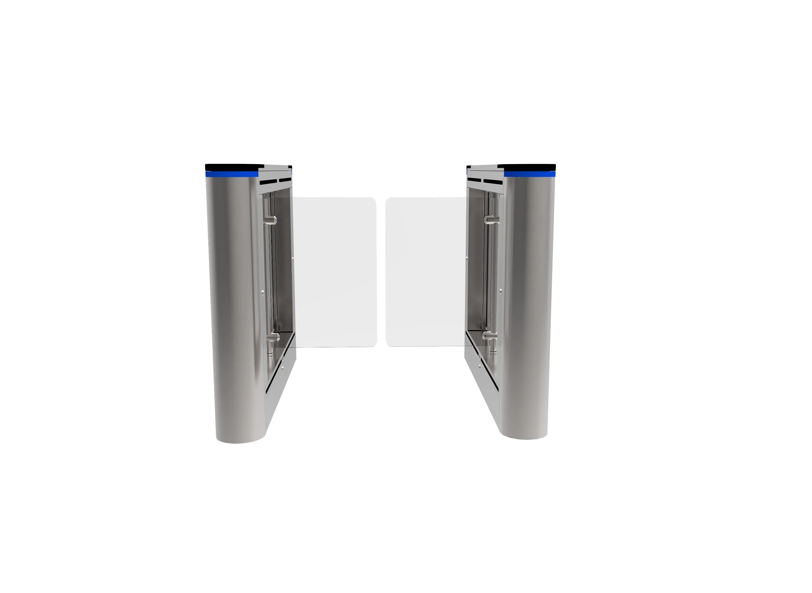 Automatic Swing Barrier Turnstile Access Control System for Hotels Park