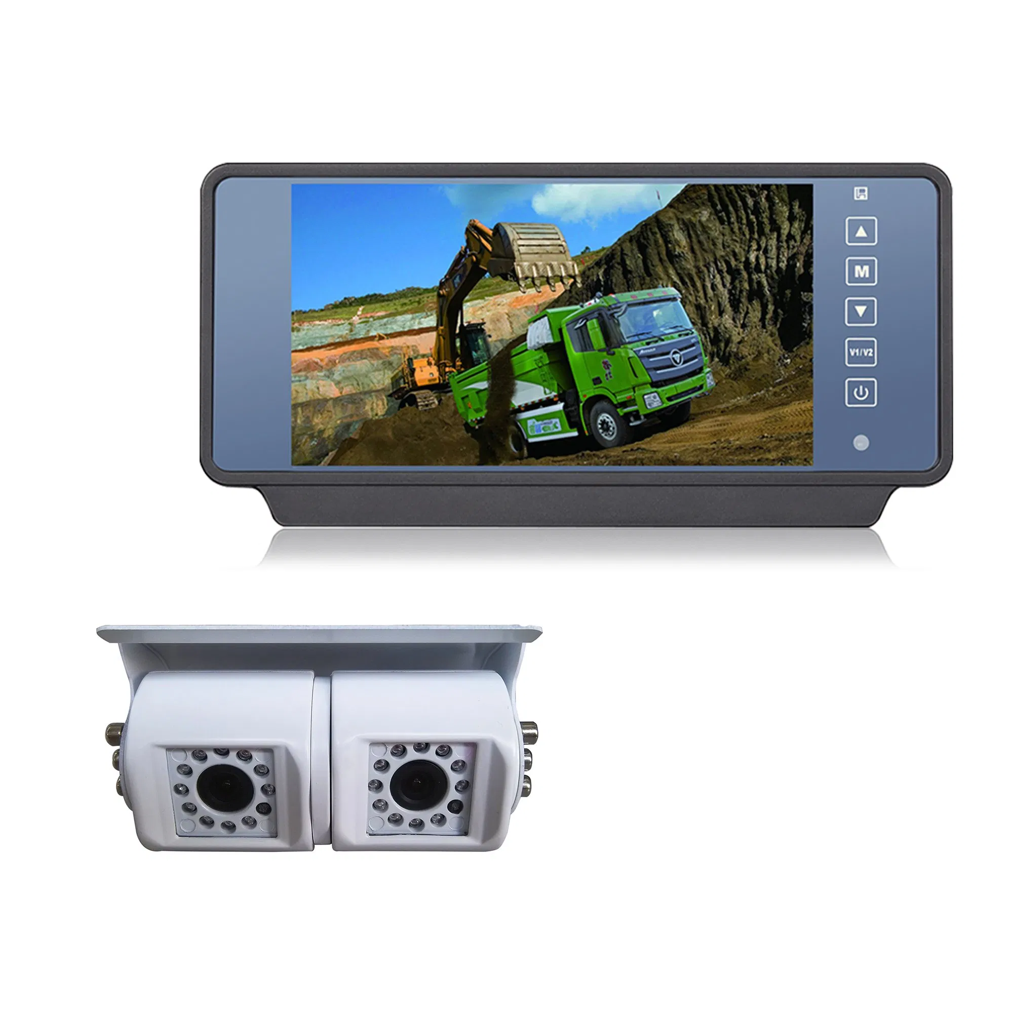 Backup Camera System with Brake Light Camera