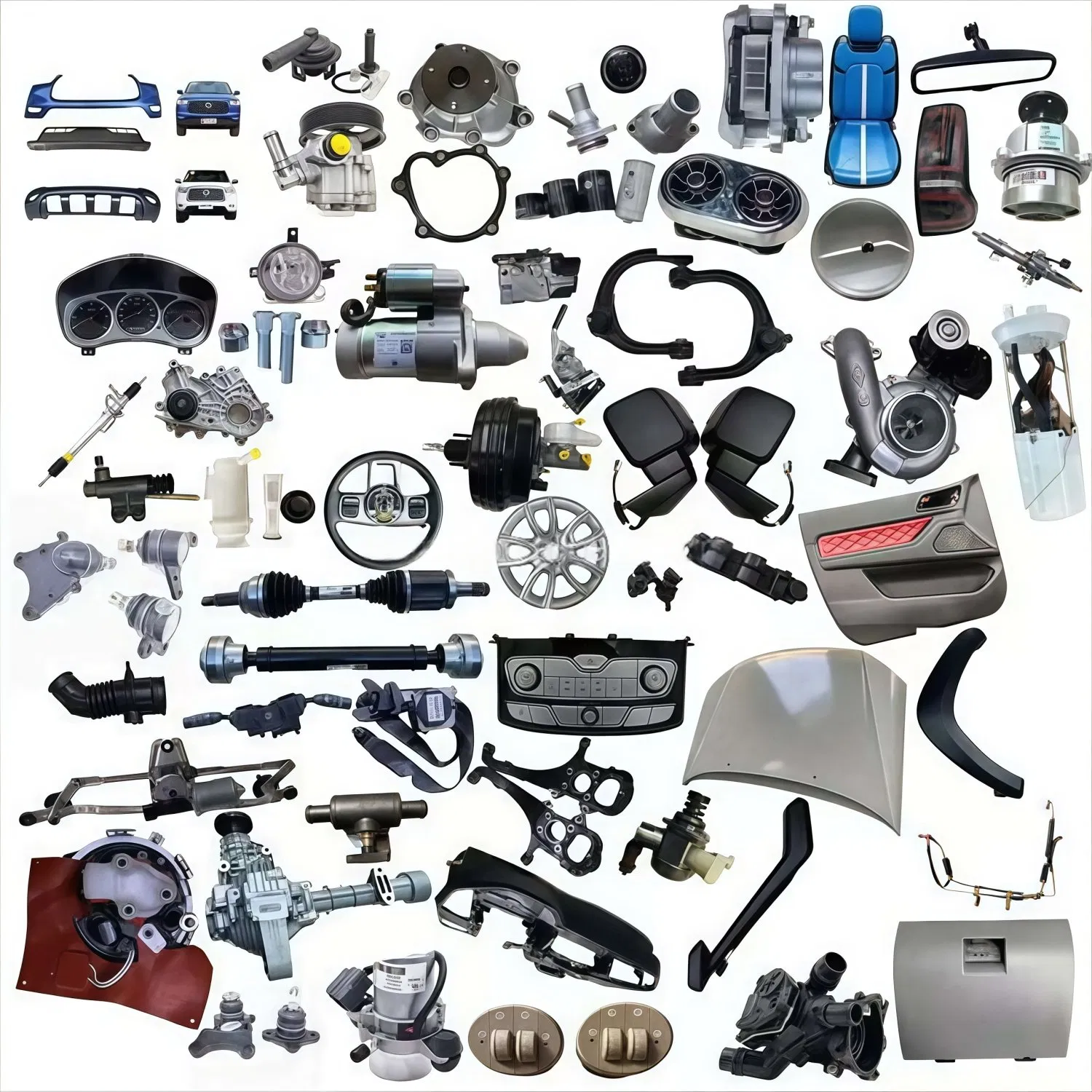 Auto Chassis Components for Great Wall Haval Tank Poer Wingle OEM Aftermarket Suspension Shock Absorber Linkage Brake Pad Engine Mount