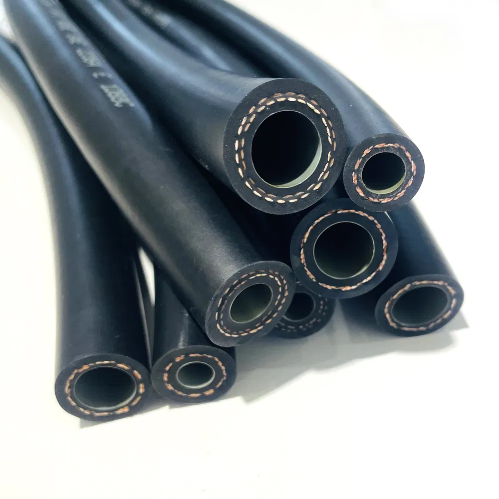 SAE J1402 Standard Diameter 3/8"1/2"5/8"Truck and Bus Air Brake System High Pressure Pet Reiforcemnet EPDM Rubber Air Brake Line Brake Hose Assembly